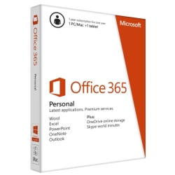 Office 365 Personal 32/64 AllLngSub PKLic 1YR Online APAC DM C2R NR